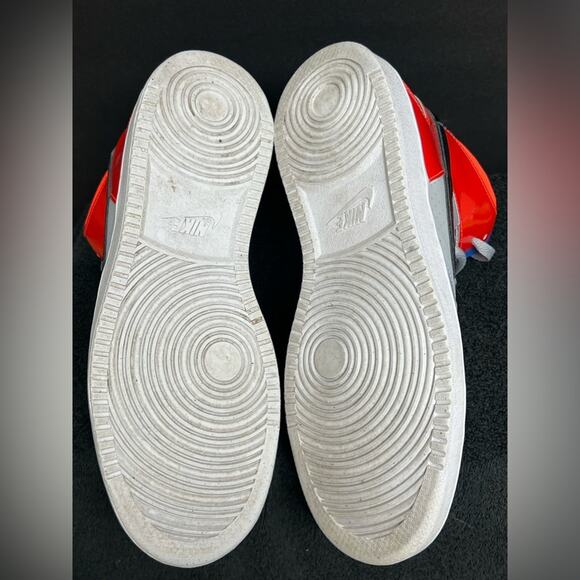 Nike Son Of Force Men’s Size 9 Gray/Orange/Blue - 616281-003 - Shoes CLEAN RARE - Picture 7 of 9